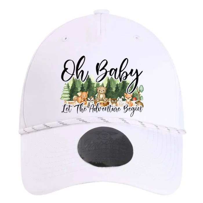 Spring Woodland Baby Shower Animal Theme Matching Neutral Performance The Dyno Cap