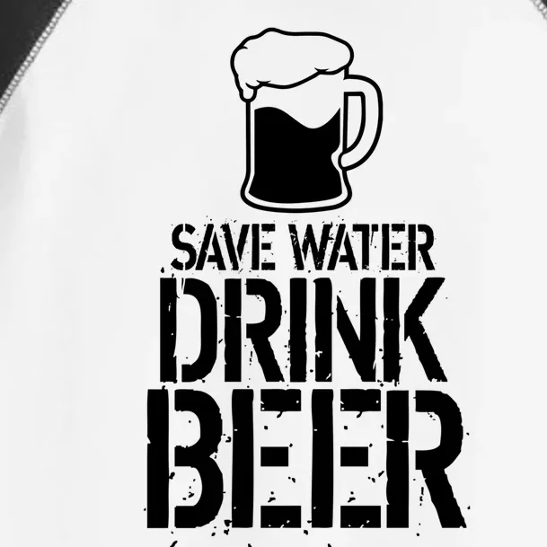 Save Water Beer Funny Saying Party Alcohol Gift Idea Gift Toddler Fine Jersey T-Shirt