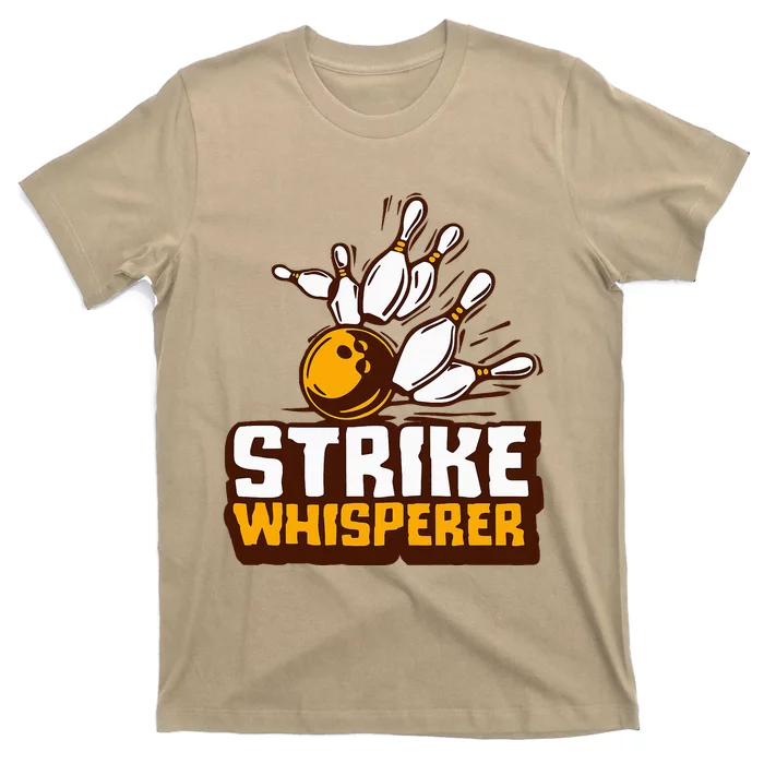 Strike Whisperer Bowling T-Shirt