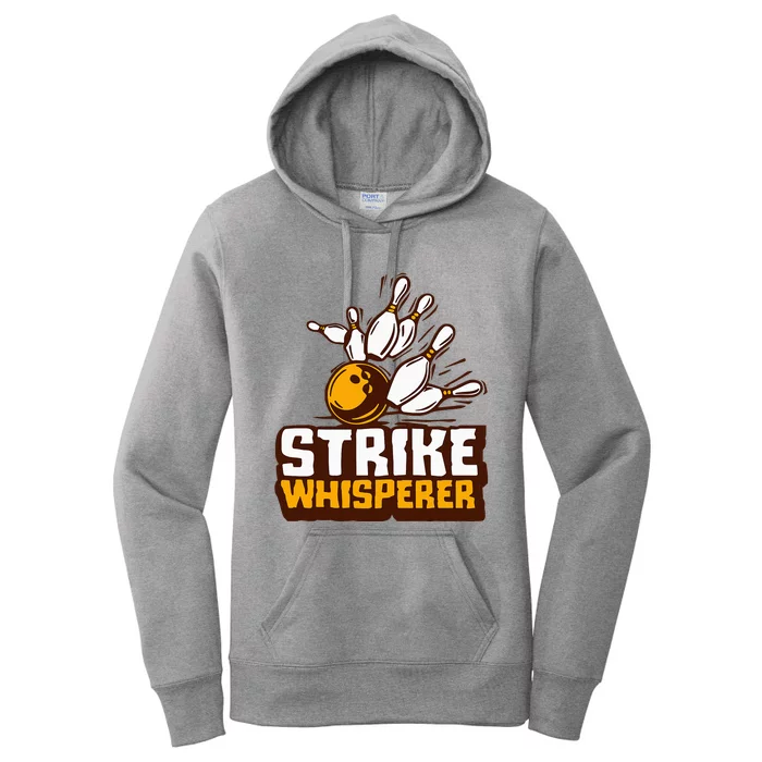 Strike Whisperer Bowling Women's Pullover Hoodie