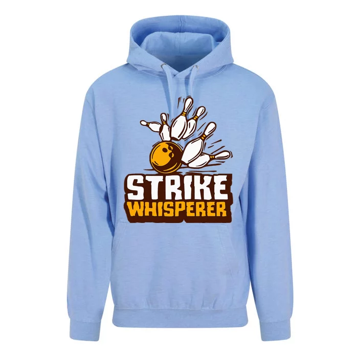 Strike Whisperer Bowling Unisex Surf Hoodie