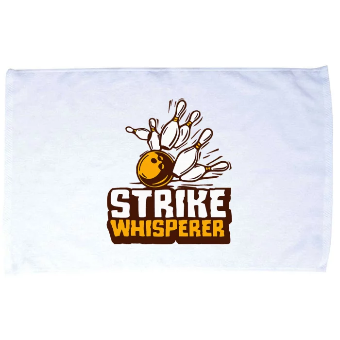 Strike Whisperer Bowling Microfiber Hand Towel