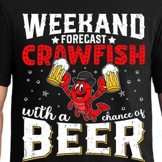 Seafood With Beer Crawfish Season Cajun Festival Party Gift Pajama Set