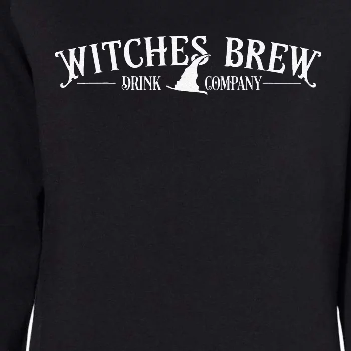 Salem Witches Brewing Company Est 1692 Halloween Womens California Wash Sweatshirt