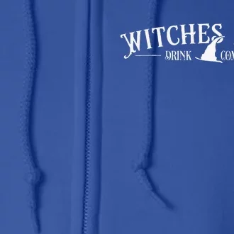 Salem Witches Brewing Company Est 1692 Halloween Full Zip Hoodie