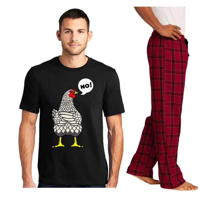 Stubborn Wyandotte Chicken Pajama Set