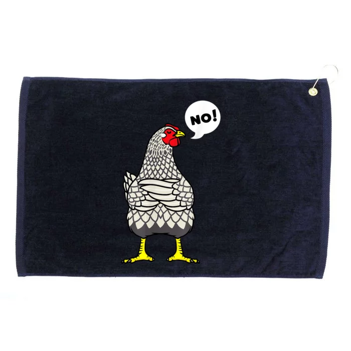 Stubborn Wyandotte Chicken Grommeted Golf Towel