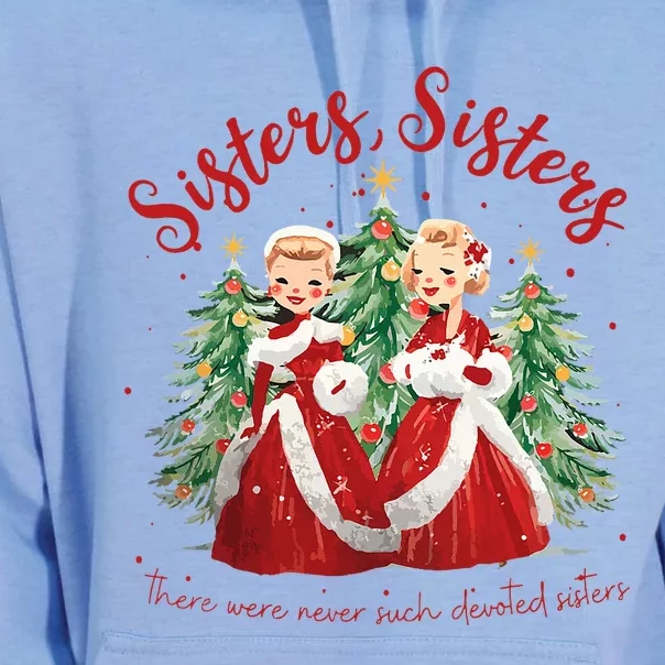 Sisters White Christmas Movie 1954 Xmas Snow Holiday Pajamas Unisex Surf Hoodie