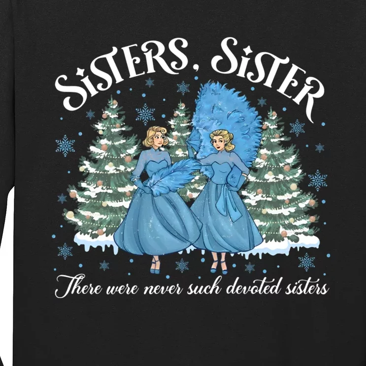 Sisters White Christmas Movie 1954 Xmas Snow Holiday Pajamas Long Sleeve Shirt