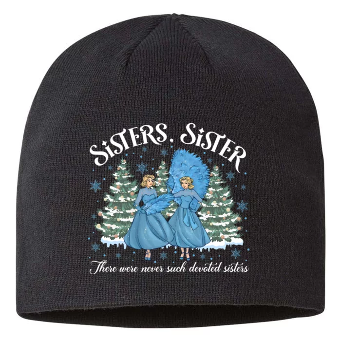 Sisters White Christmas Movie 1954 Xmas Snow Holiday Pajamas 8 1/2in Sustainable Knit Beanie