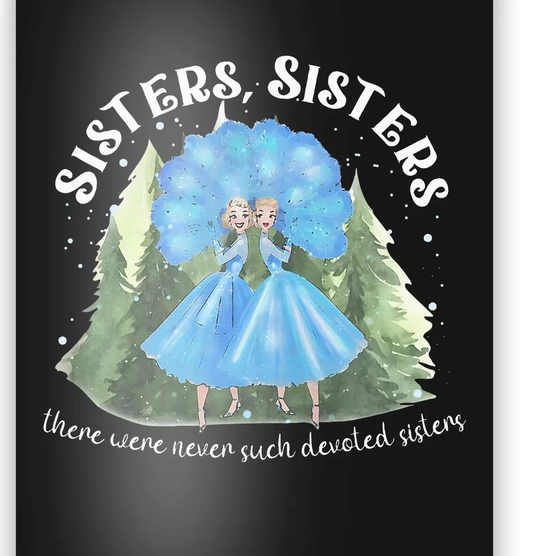 Sisters White Christmas Movie 1954 Xmas Snow Holiday Pajamas Poster