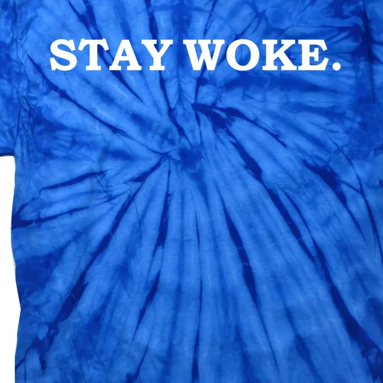 Stay Woke Conscious Consciousness Third Eye Melanin Black Gift Tie-Dye T-Shirt