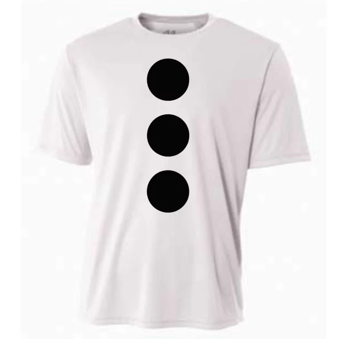 Snowman Winter Costume Cooling Performance Crew T-Shirt