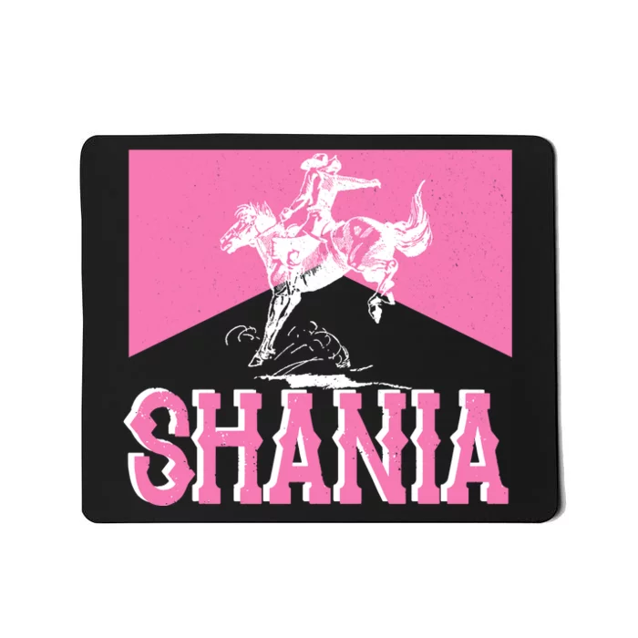 Shania Western Cowboy Mousepad