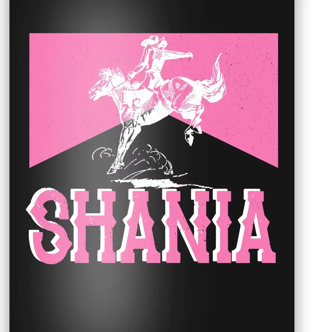 Shania Western Cowboy Poster