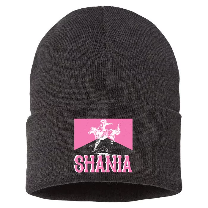 Shania Western Cowboy Sustainable Knit Beanie