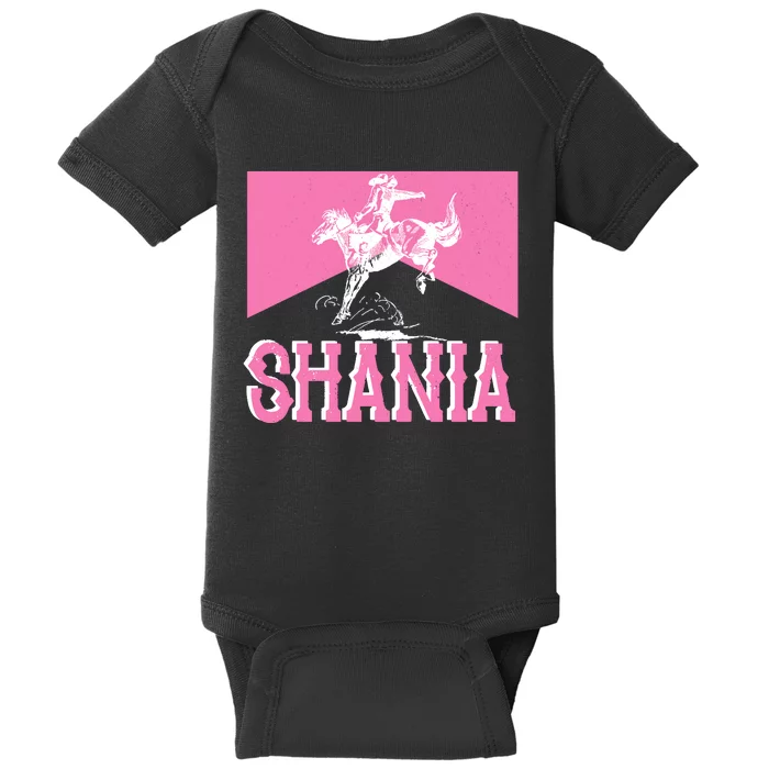 Shania Western Cowboy Baby Bodysuit