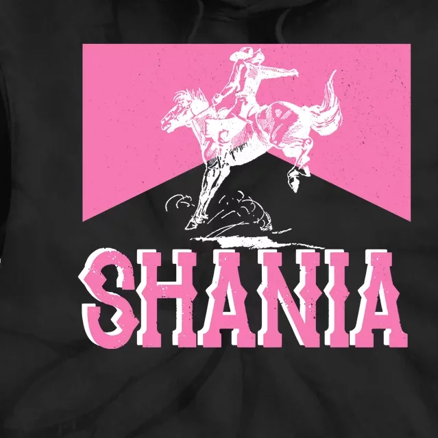 Shania Western Cowboy Tie Dye Hoodie