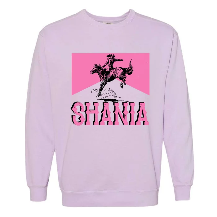 Shania Western Cowboy Garment-Dyed Sweatshirt