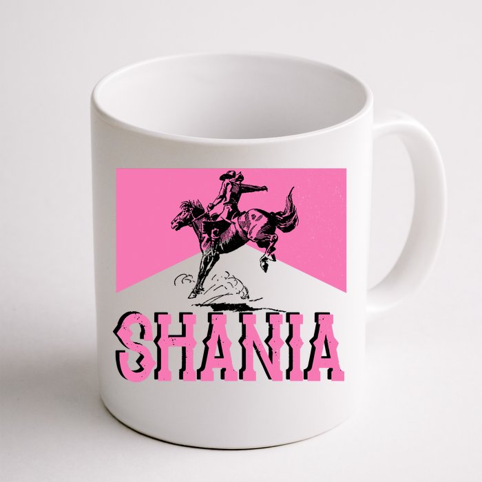 Shania Western Cowboy Front & Back Coffee Mug