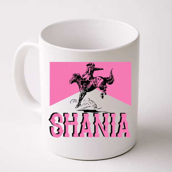 Shania Western Cowboy Front & Back Coffee Mug