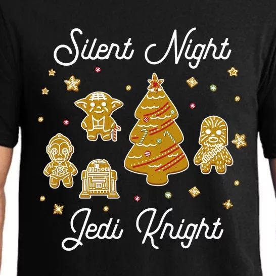 Star Wars Christmas Silent Night Jedi Knight Gingerbread Pajama Set