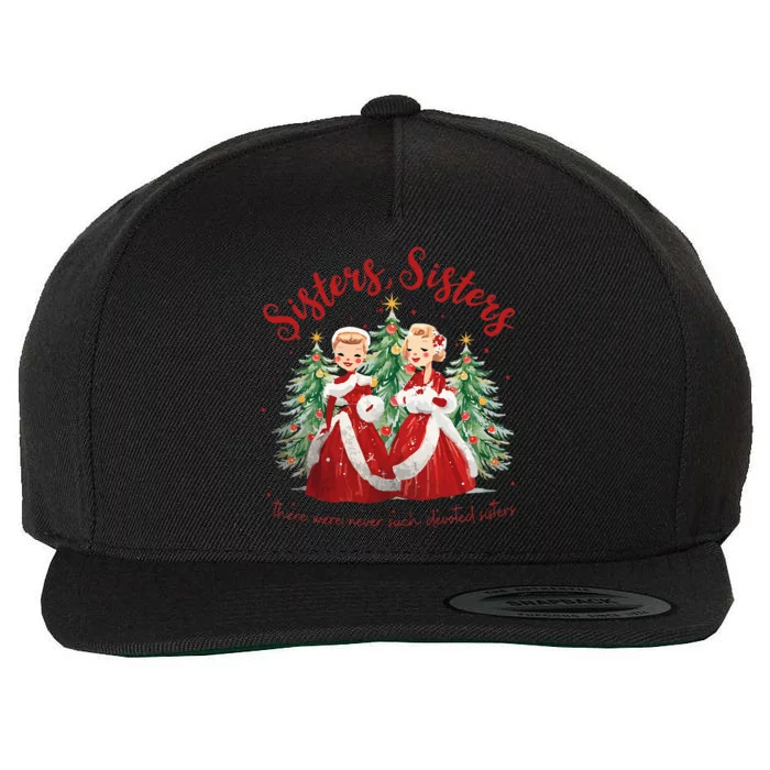 Sisters White Christmas Movie 1954 Xmas Snow Holiday Pajamas Wool Snapback Cap