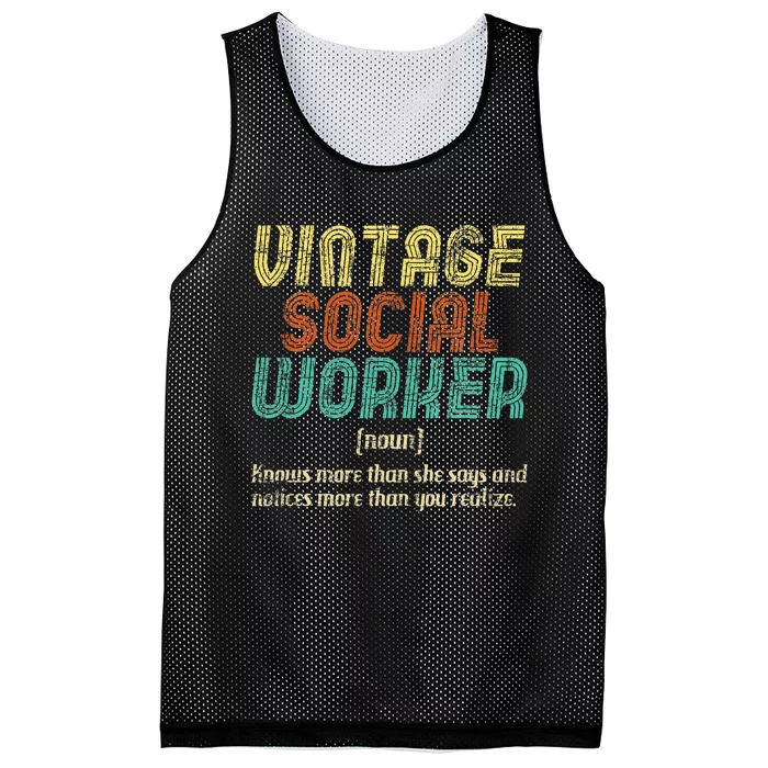 Social Worker Community Public Servant Caseworker Mesh Reversible Basketball Jersey Tank