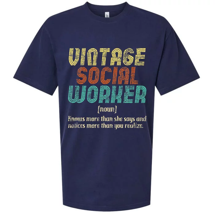 Social Worker Community Public Servant Caseworker Sueded Cloud Jersey T-Shirt