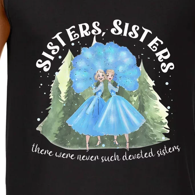 Sisters White Christmas Movie 1954 Xmas Snow Holiday Pajamas Comfort Colors® Tank Top