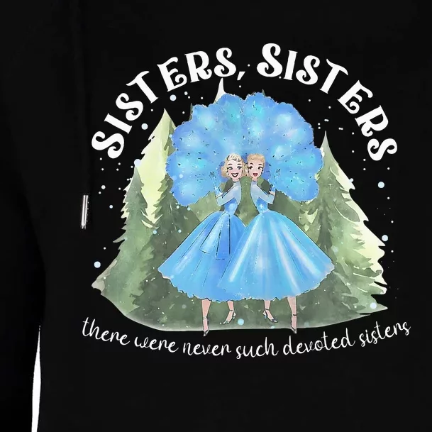 Sisters White Christmas Movie 1954 Xmas Snow Holiday Pajamas Womens Funnel Neck Pullover Hood