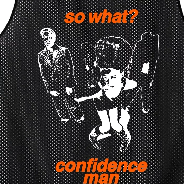 So What Confidence Man Mesh Reversible Basketball Jersey Tank