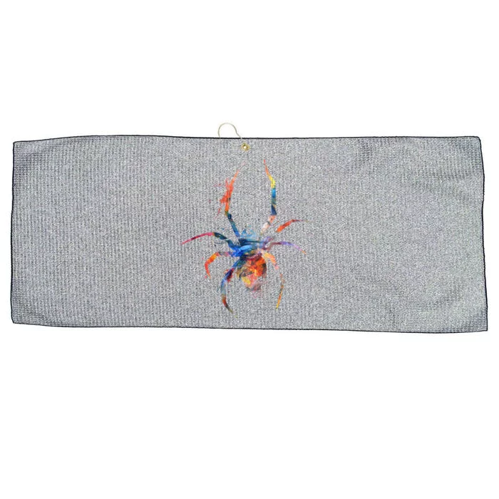 Spider Web Cobweb Arachnid Entomology Cute Gift Arachnologist Funny Gift Large Microfiber Waffle Golf Towel