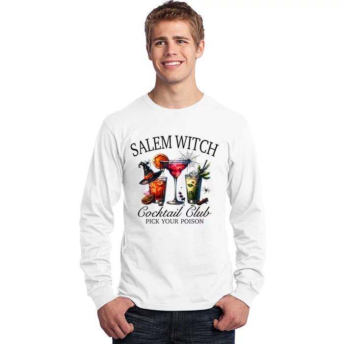 Salem Witch Cocktail Club Pick Long Sleeve Shirt