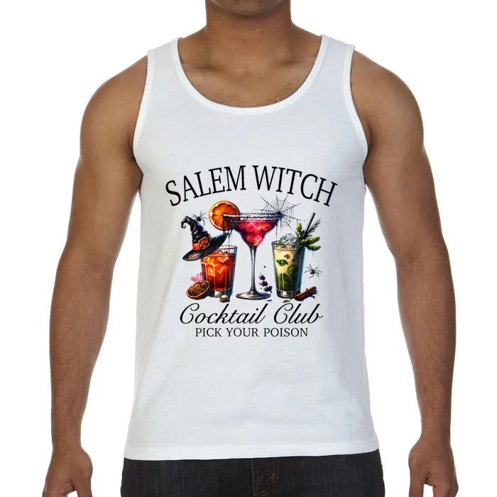 Salem Witch Cocktail Club Pick Comfort Colors® Tank Top