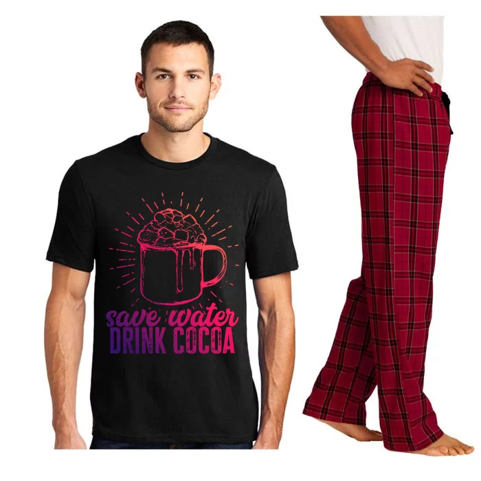 Save Water Cocoa Gift Pajama Set