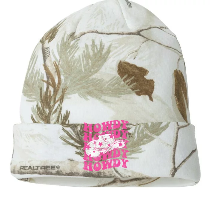 Southern Western Cowgirl Rodeo Pink Hat Kati - 12in Camo Beanie