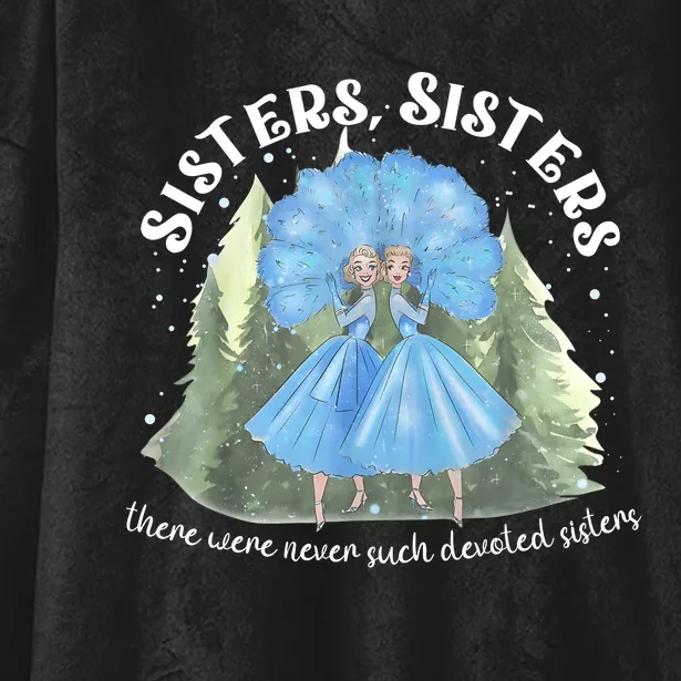 Sisters White Christmas Movie 1954 Xmas Snow Holiday Pajamas Hooded Wearable Blanket