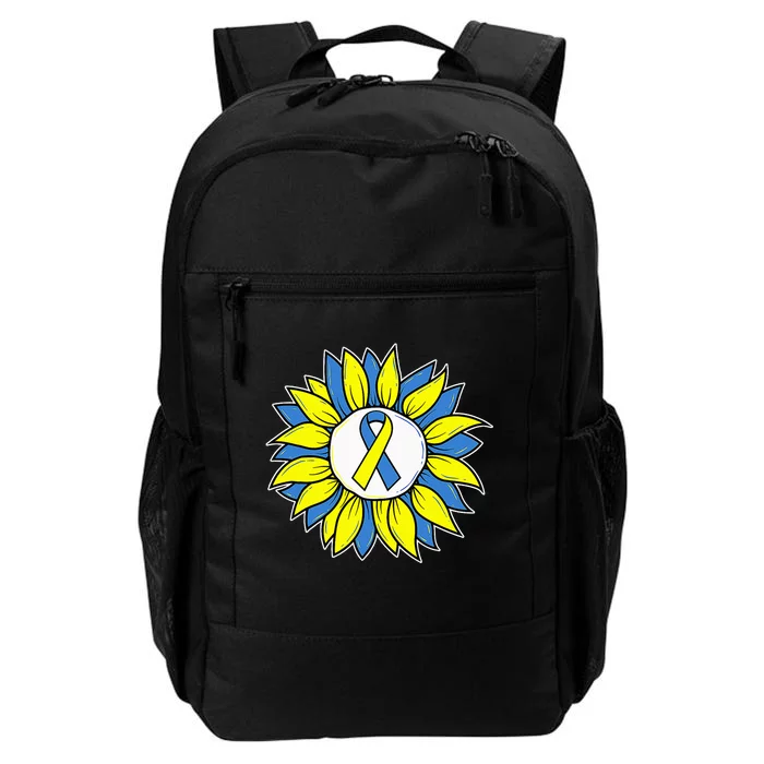 Sunflower World Down Syndrome Awareness Day T21 Daily Commute Backpack