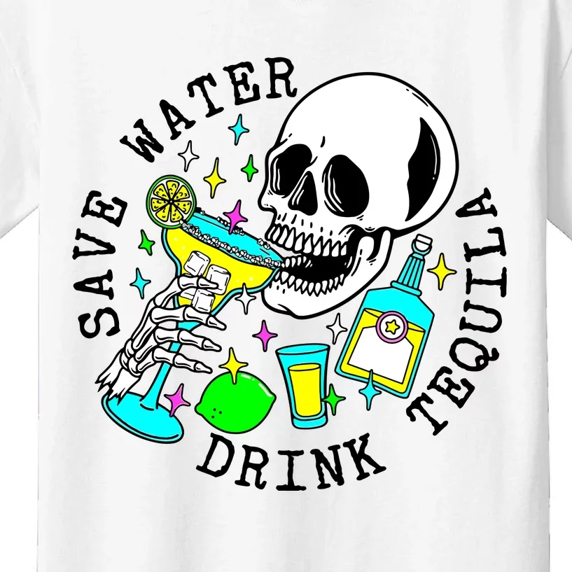 Save Water Drink Tequila Kids T-Shirt