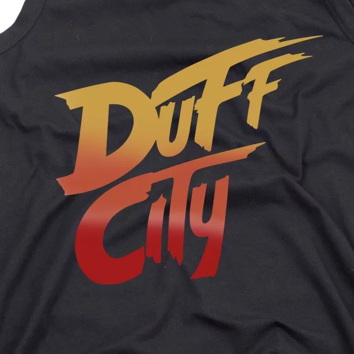 Smug Wearing Duff City Tank Top