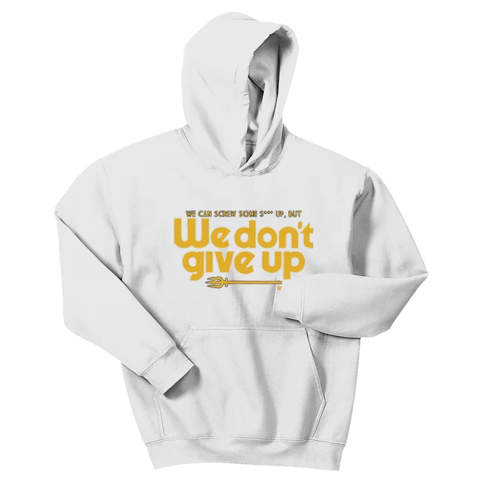 Seattle We Don’t Give Up Kids Hoodie