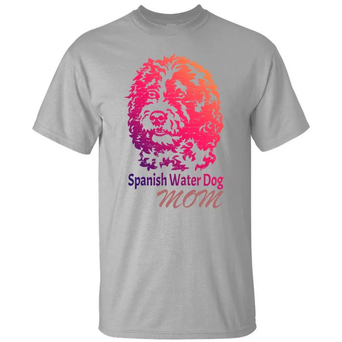 Spanish Water Dog Mom Loves Gift Tall T-Shirt