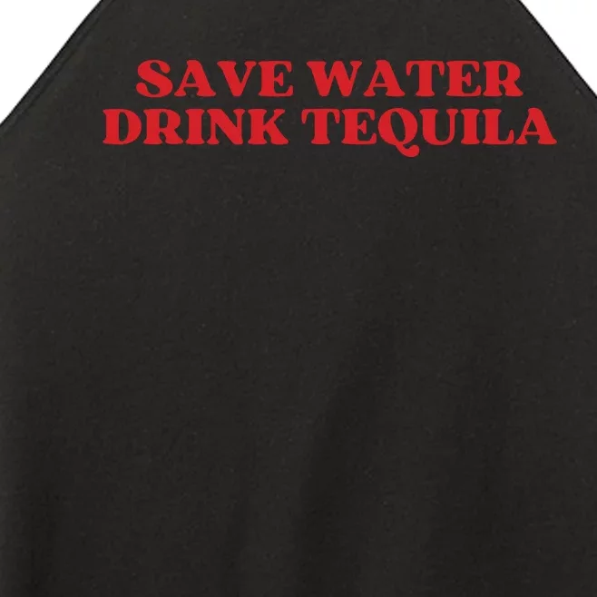 Save Water Drink Tequila Women’s Perfect Tri Rocker Tank