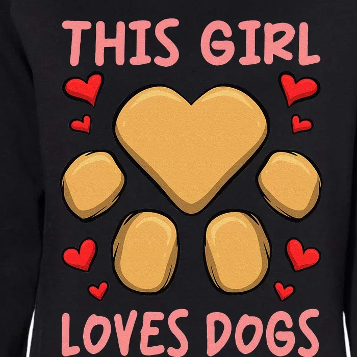 Shirts With Dogs On Them For Girls This  Loves Dogs Womens California Wash Sweatshirt