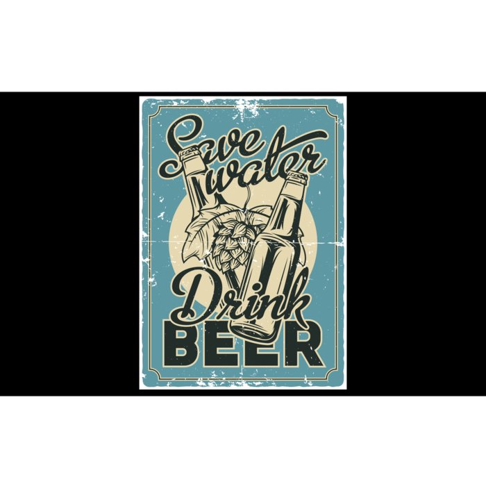 Save Water Drink Beer Bumper Sticker