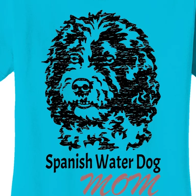 Spanish Water Dog Mom Loves Gift Women's T-Shirt