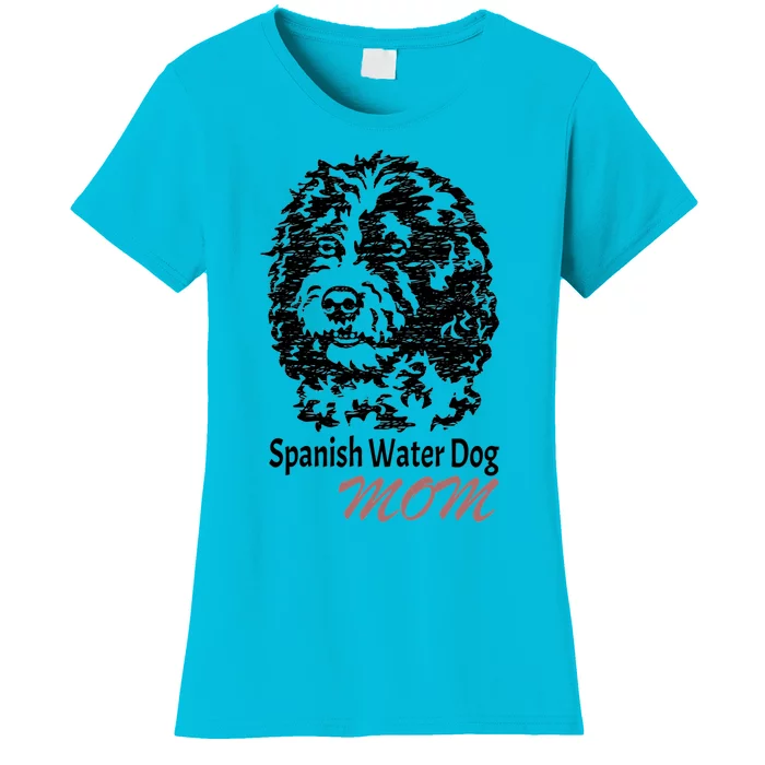 Spanish Water Dog Mom Loves Gift Women's T-Shirt