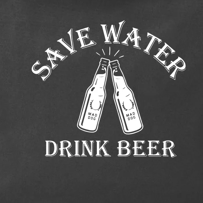 Save Water Drink Beer Zip Tote Bag