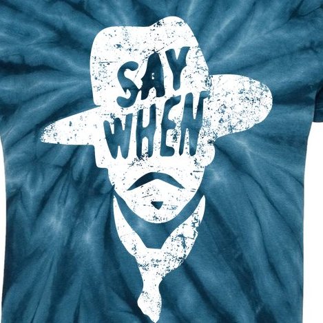 Say When Doc Holiday Kids Tie-Dye T-Shirt